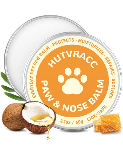 Lick-Safe Dog Paw & Nose Balm | 2.1 oz All Natural Wax with Coconut Oil 🍁 All In One Marketplace Canada
