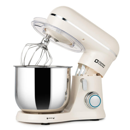 Kitchen in the Box Mini 3.5 QT, 10-Speed Tilt-Head Stand Mixer(Cream White) 🍁 All In One Marketplace Canada