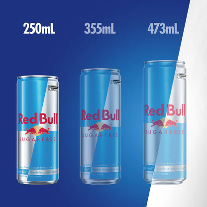 Red Bull Energy Drink, Sugar Free, 250ml (12 pack) 🍁 All In One Marketplace Canada