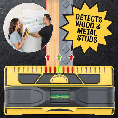 Franklin Sensors ProSensor M210 Stud Finder with 13-Sensors, Wood & Metal Stud Detector/Wall Scanner, Live Wire Detection - Available at All In One Marketplace Canada