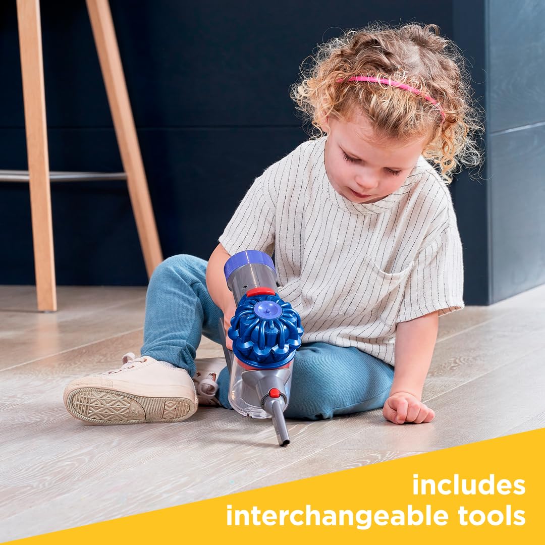 Casdon Dyson Cordless Vacuum Interactive & Officially Licensed Toy Dyson Vacuum for Children Aged 3+ Realistic Role-Play Fun, Blue 🍁 All In One Marketplace Canada Casdon
