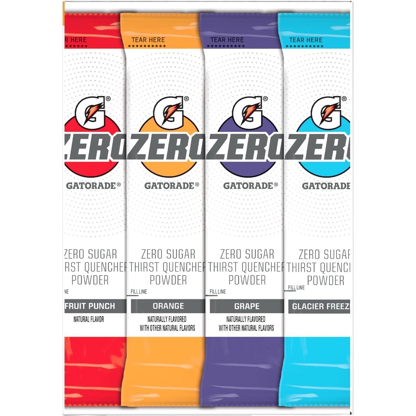 Gatorade G Zero Powder Variety Pack - 40 Individual Packets