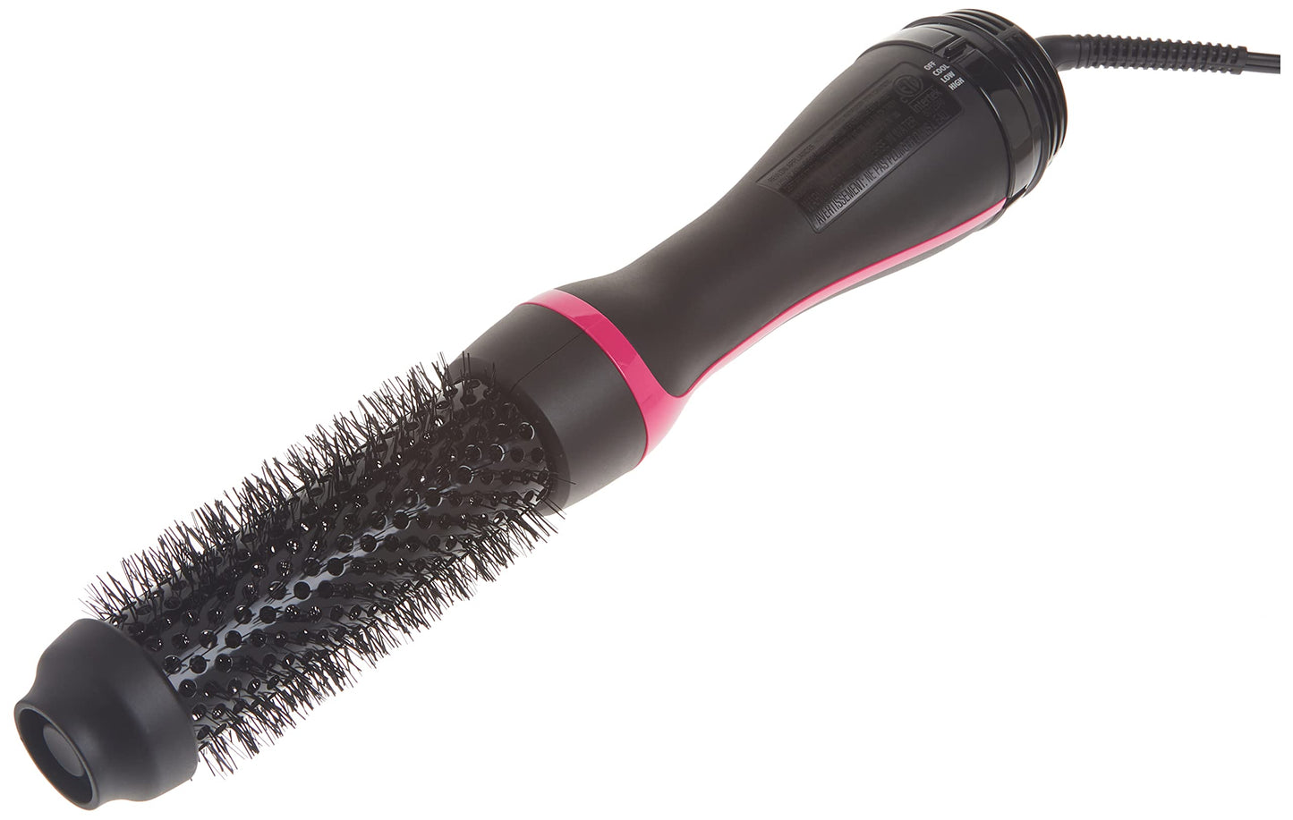 Revlon RVDR5292F One-Step™ Root Booster with Ionic Technology, 1.5 Inch Round Brush Ionic Hair Dryer, Hair Styler, 3 Heat/Speed Settings, Travel Friendly, All Hair Types, Less Frizz, Shiny Hair, Black - Available at All In One Marketplace Canada