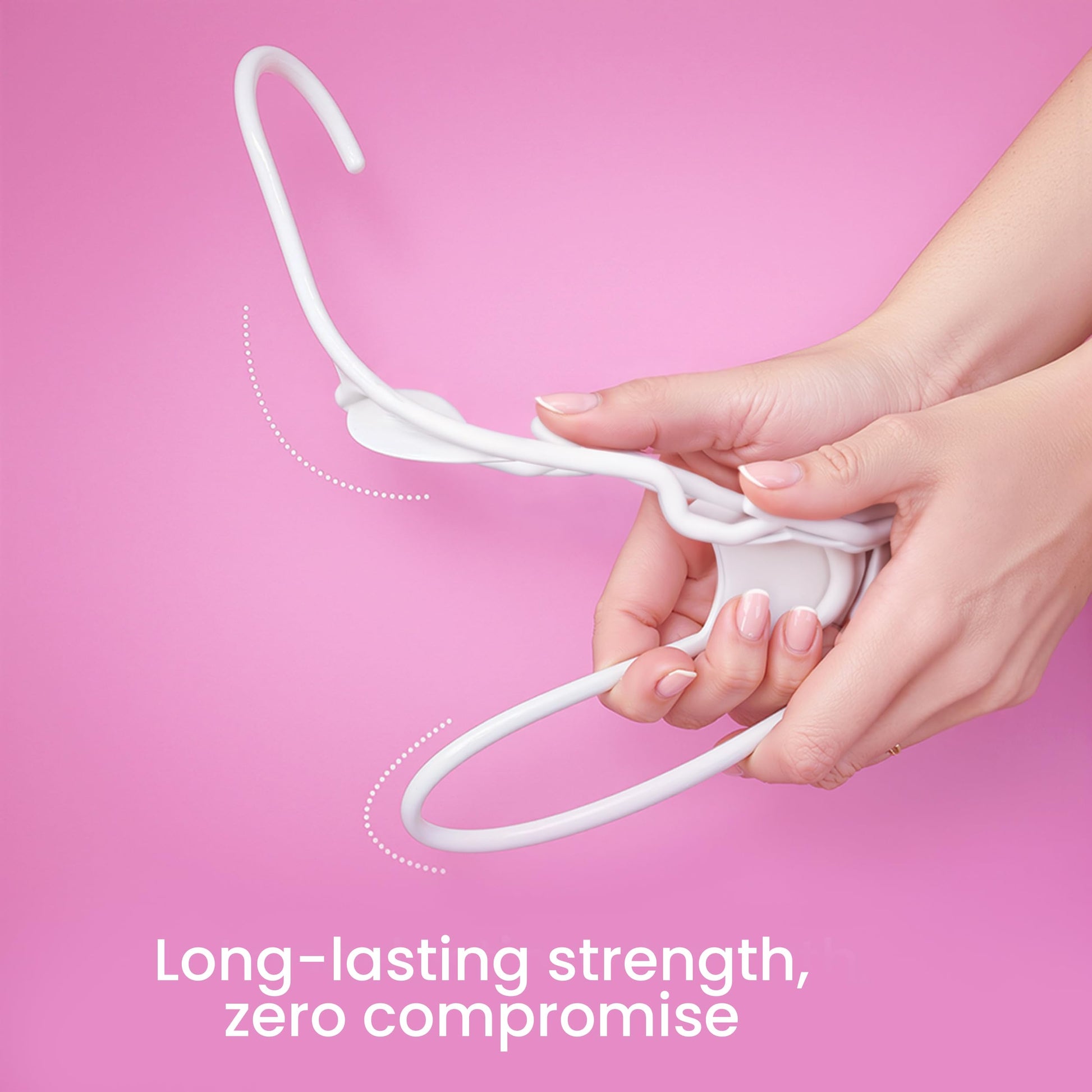 Utopia Home Plastic Hangers, 30 Pack, Clothes Hangers with Shoulder Grooves, Durable Space Saving Coat Hanger for Shirts, Pants, Skirts, Jackets, Blouses, Dresses and Everyday Wardrobe Use (White)
