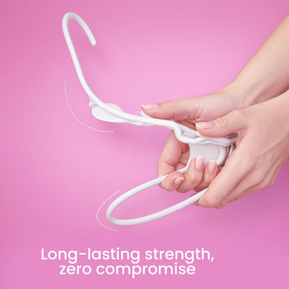 Utopia Home Plastic Hangers, 30 Pack, Clothes Hangers with Shoulder Grooves, Durable Space Saving Coat Hanger for Shirts, Pants, Skirts, Jackets, Blouses, Dresses and Everyday Wardrobe Use (White)