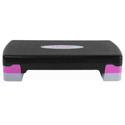 Tone Fitness Compact Aerobic Step Platform | Exercise Step Tone Fitness