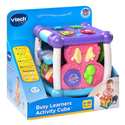 VTech Busy Learners Activity Cube, Purple VTech