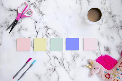 Post-it Greener Notes, 24 Bulk Sticky Note Pads, 3 x 3 in., Made with 100% Recycled Paper, Sweet Sprinkles Collection Post-It