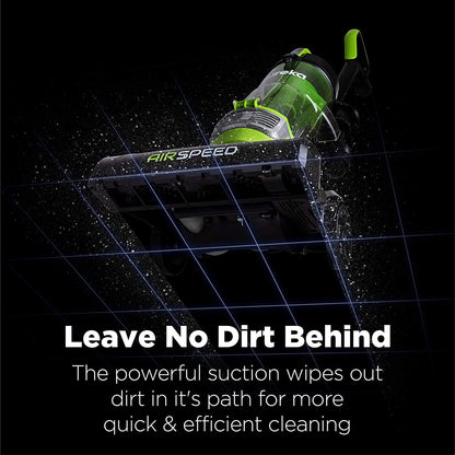 Eureka Powerful Bagless Upright Vacuum Cleaners Compact for Home Pets, Airspeed Ultra Lightweight Household Vacuum Cleaner for Carpet and Hard Floor, NEU100C, Lime Green EUREKA