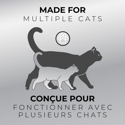 Arm & Hammer Clump & Seal Slide Litière d'Argile pour Chat, 9,1 kg, Contrôle des Odeurs Pendant 7 Jours, Sans Poussière, Litière Agglomérante (Paquet de 1)