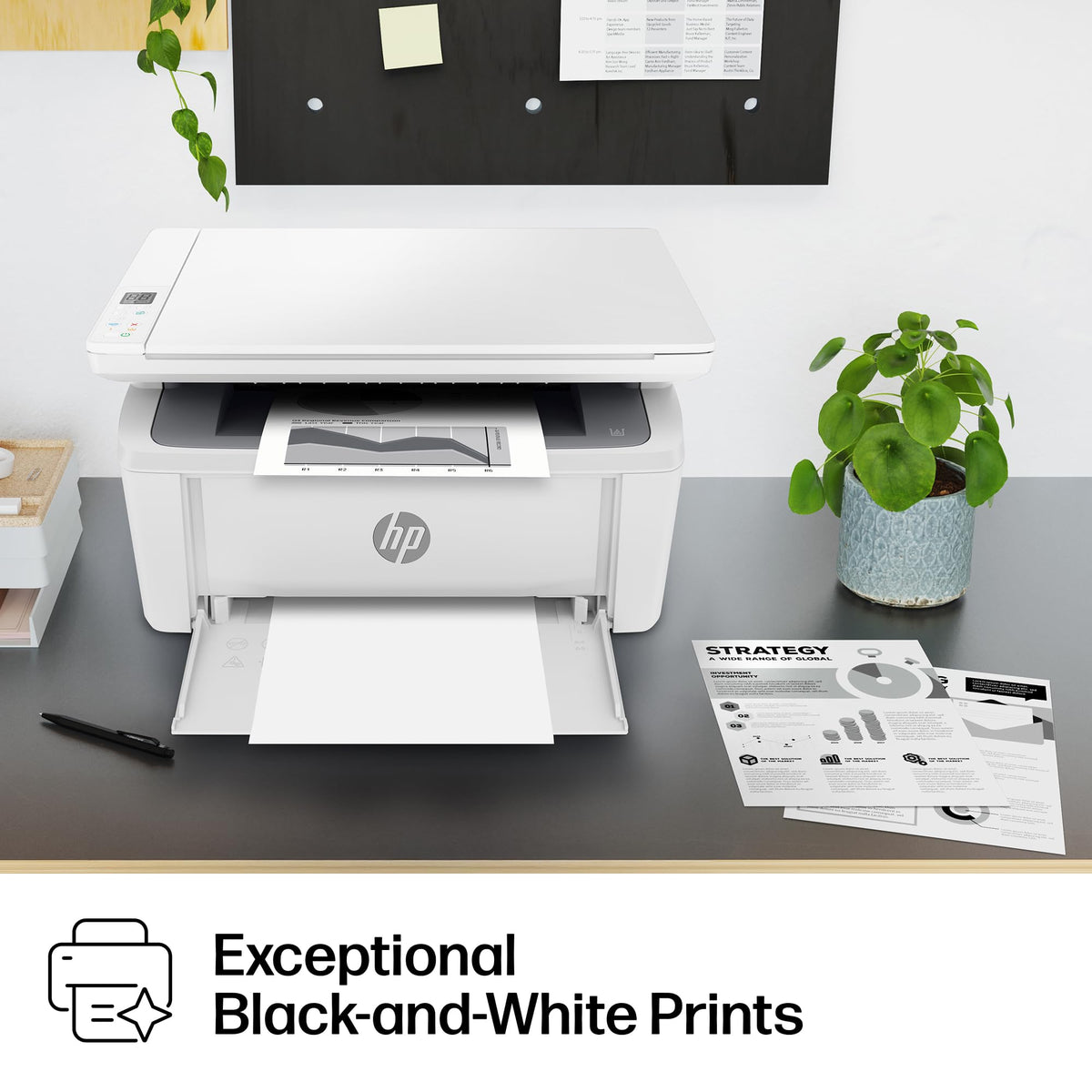 HP LaserJet MFP M139w Wireless All-in-One Laser Printer, Scanner (7MD70F)