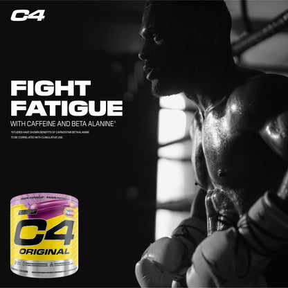 Cellucor C4 Original Pre Workout Powder - Sugar Free Preworkout Energy for Men & Women - 150mg Caffeine, Beta Alanine, Creatine - Grape Popsicle, 30 Servings Cellucor