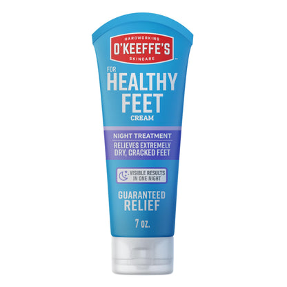 O'Keeffe's Healthy Feet Night Treatment Foot Cream for Dry Feet, 198 g O'Keeffe's