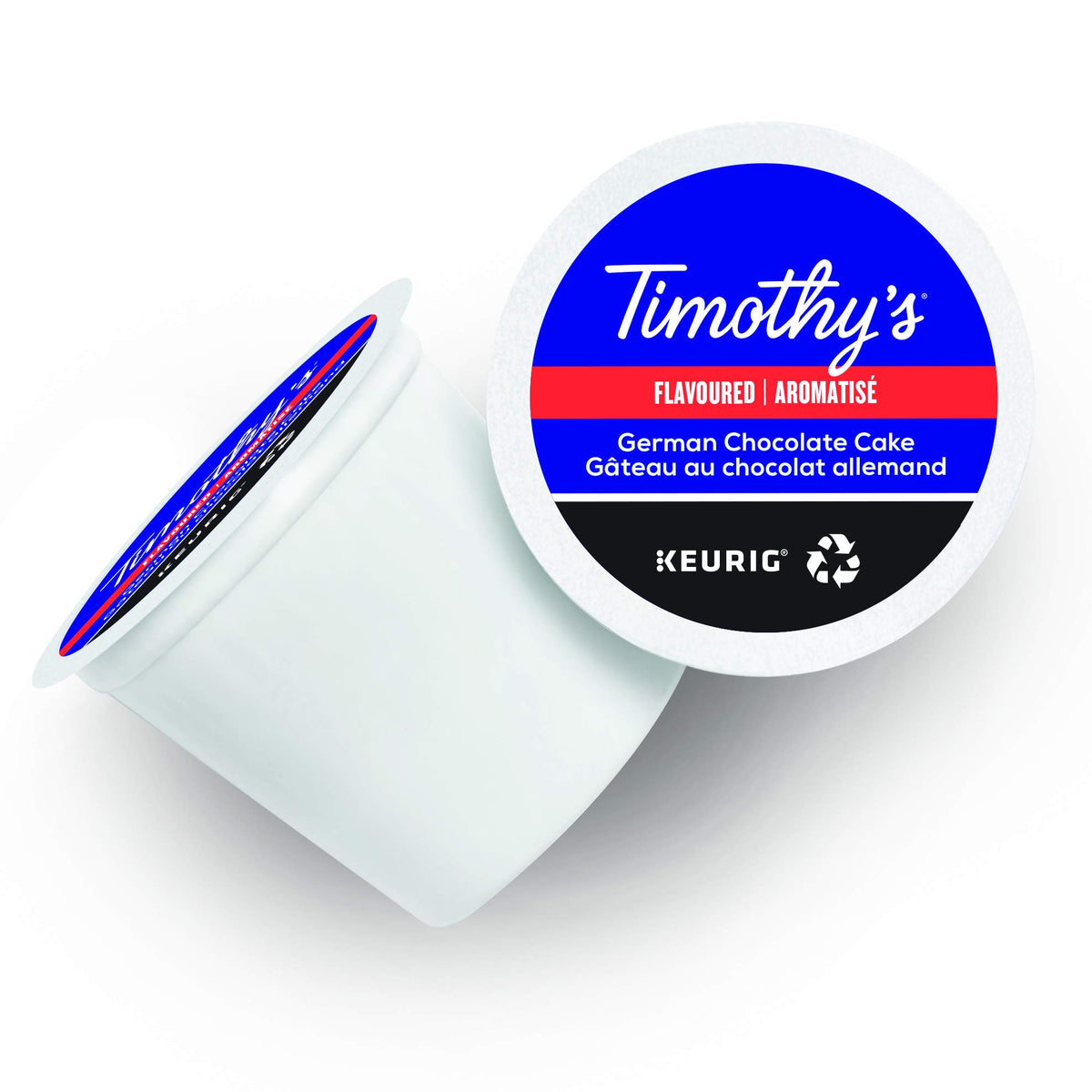 Timothy's World German Chocolate Cake Coffee K-Cups for Keurig Brewers 96 Count 🍁 All In One Marketplace Canada