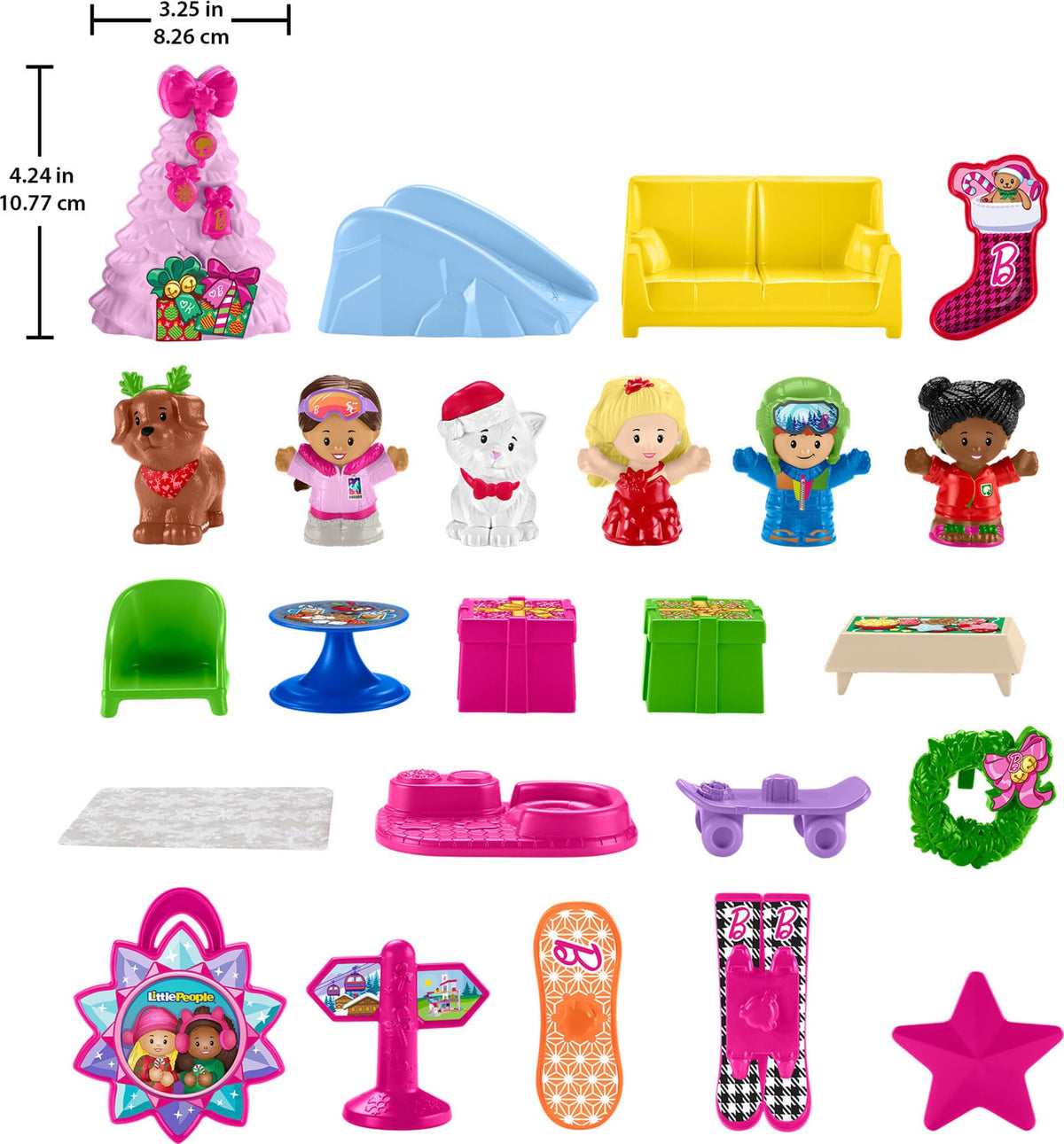 Fisher-Price Little People Barbie Advent Calendar 🍁 All In One Marketplace Canada