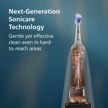 Philips Sonicare 6100 Rechargeable Electric Toothbrush, ` Brush Head, Plum Philips Sonicare