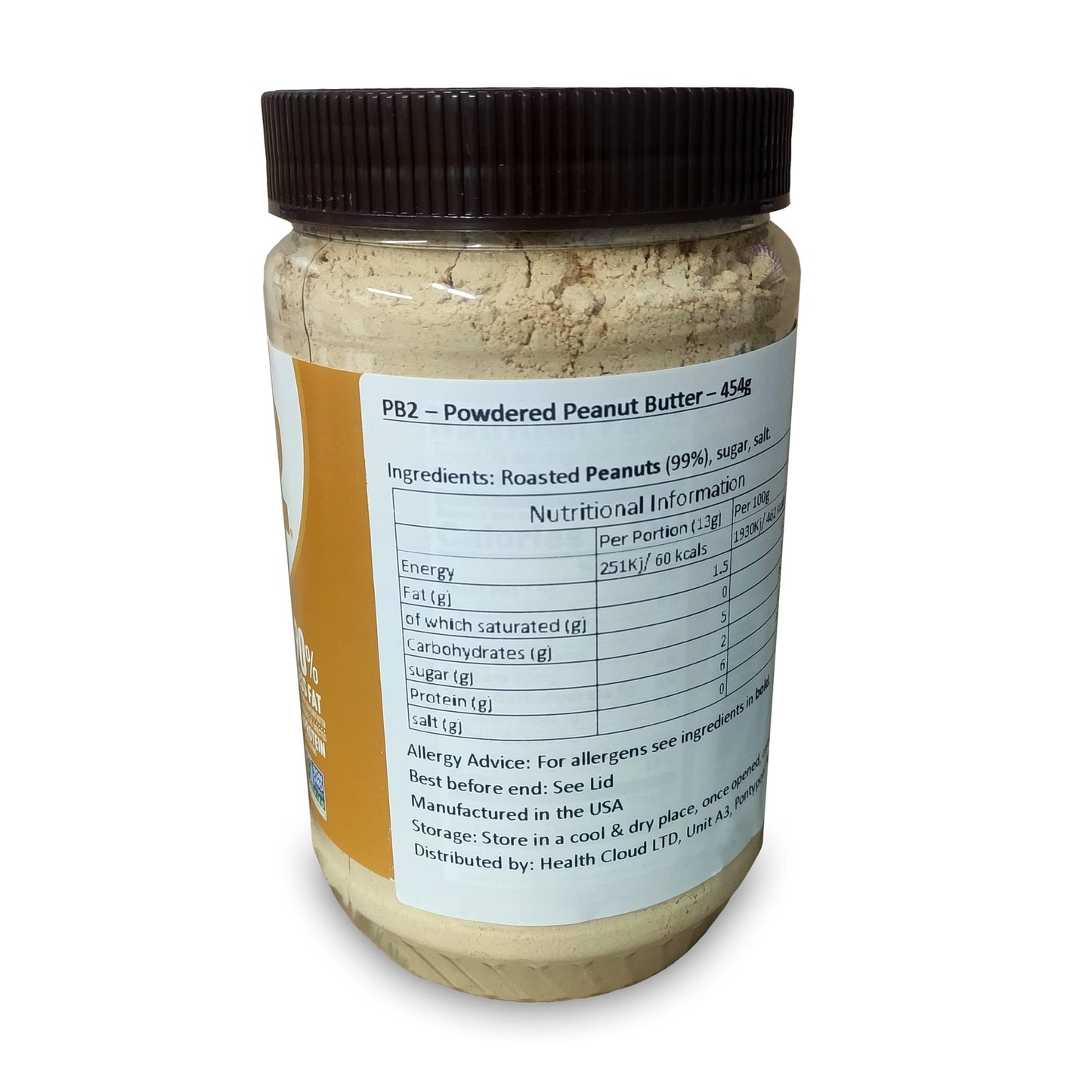 PB2 Powdered Peanut Butter - 454g