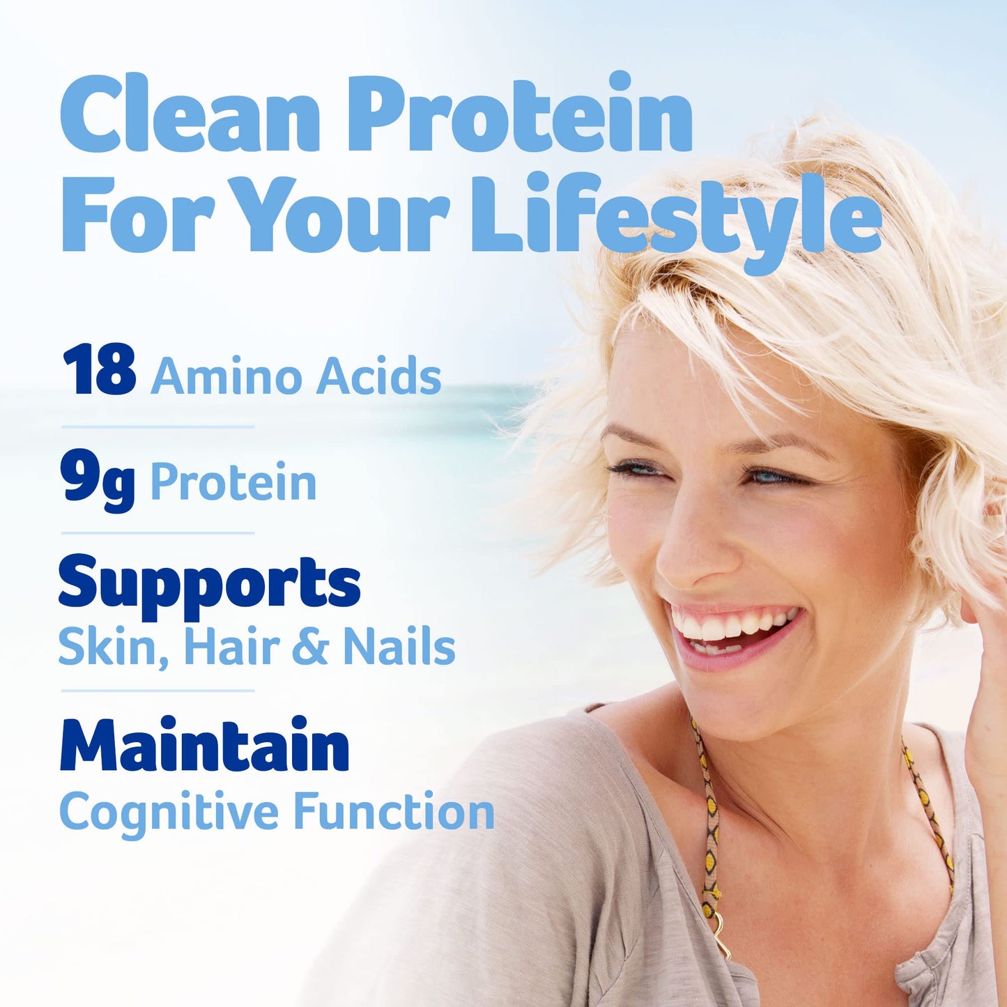 Purely Inspired Collagen Peptides Powder for Women & Men (Unflavoured) - Paleo & Keto-Friendly Supplement for Healthy Skin & Hair - Grass-Fed & Pasture Raised - 282g, 28 Servings (Pack of 1) - Available at All In One Marketplace Canada