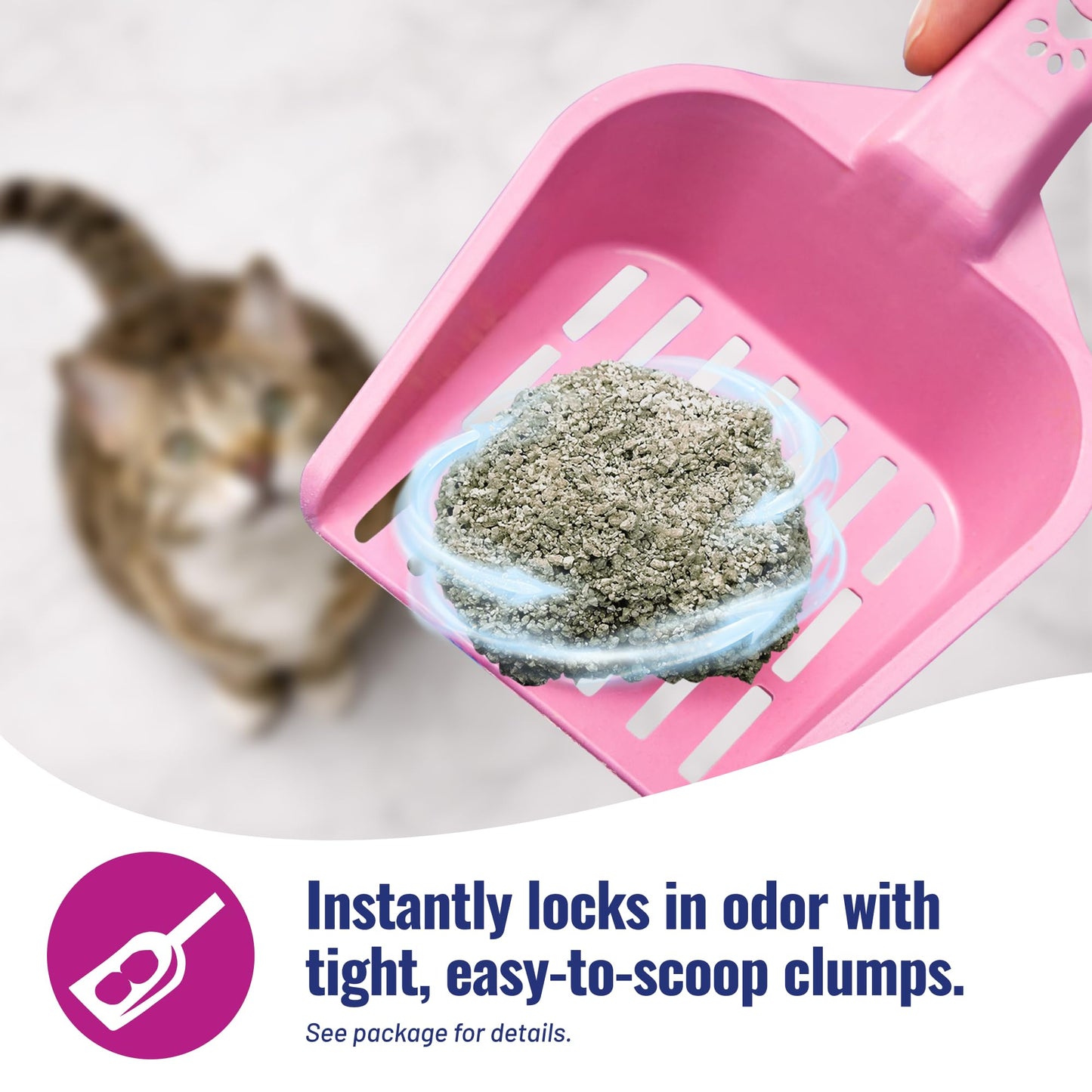 Cat's Pride Premium Lightweight Clumping Litter: Pure & Fresh - Up to 10 Days of Powerful Odor Control - Multi-Cat, Scented, 10 Pounds Cat's Pride