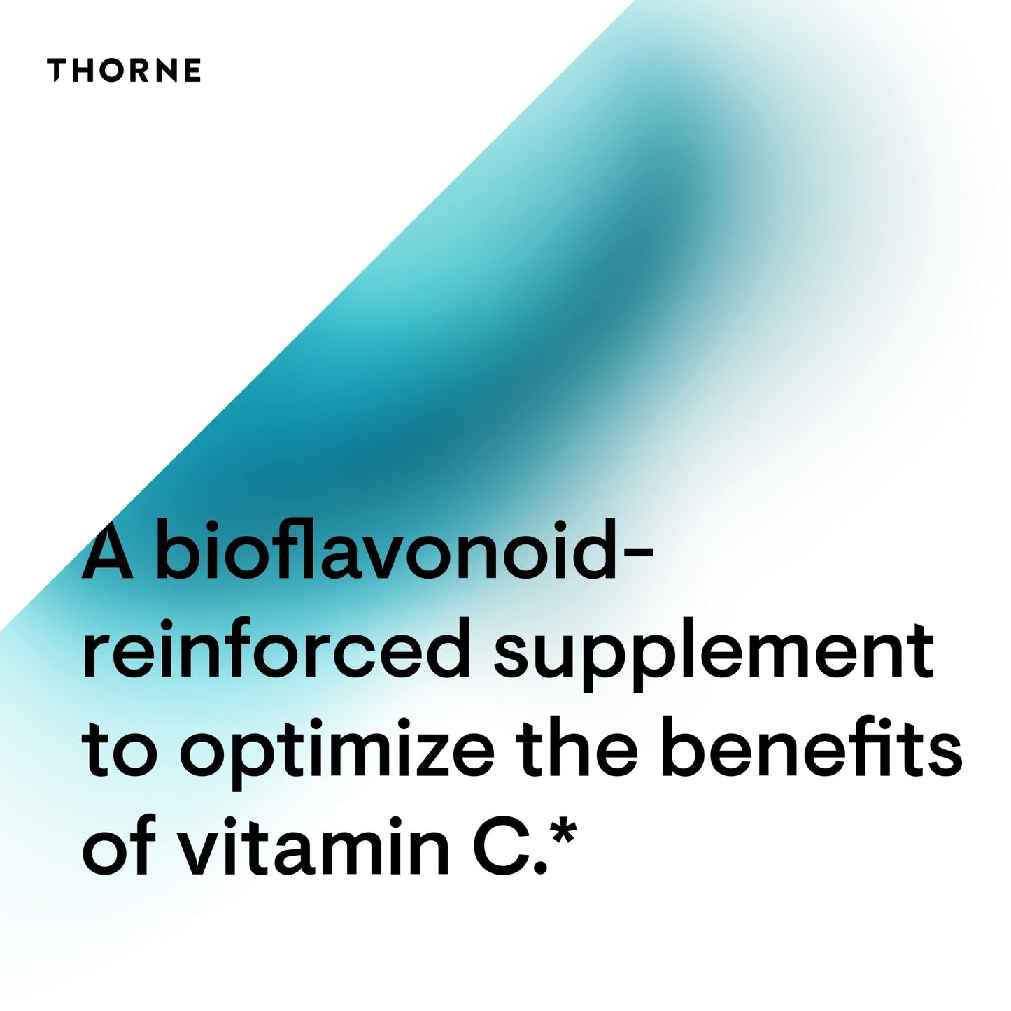 THORNE - Vitamin C with Flavonoids - Blend of Vitamin C and Citrus Bioflavonoids from Oranges, the Way They're Found Together in Nature - 90 Capsules - Available at All In One Marketplace Canada