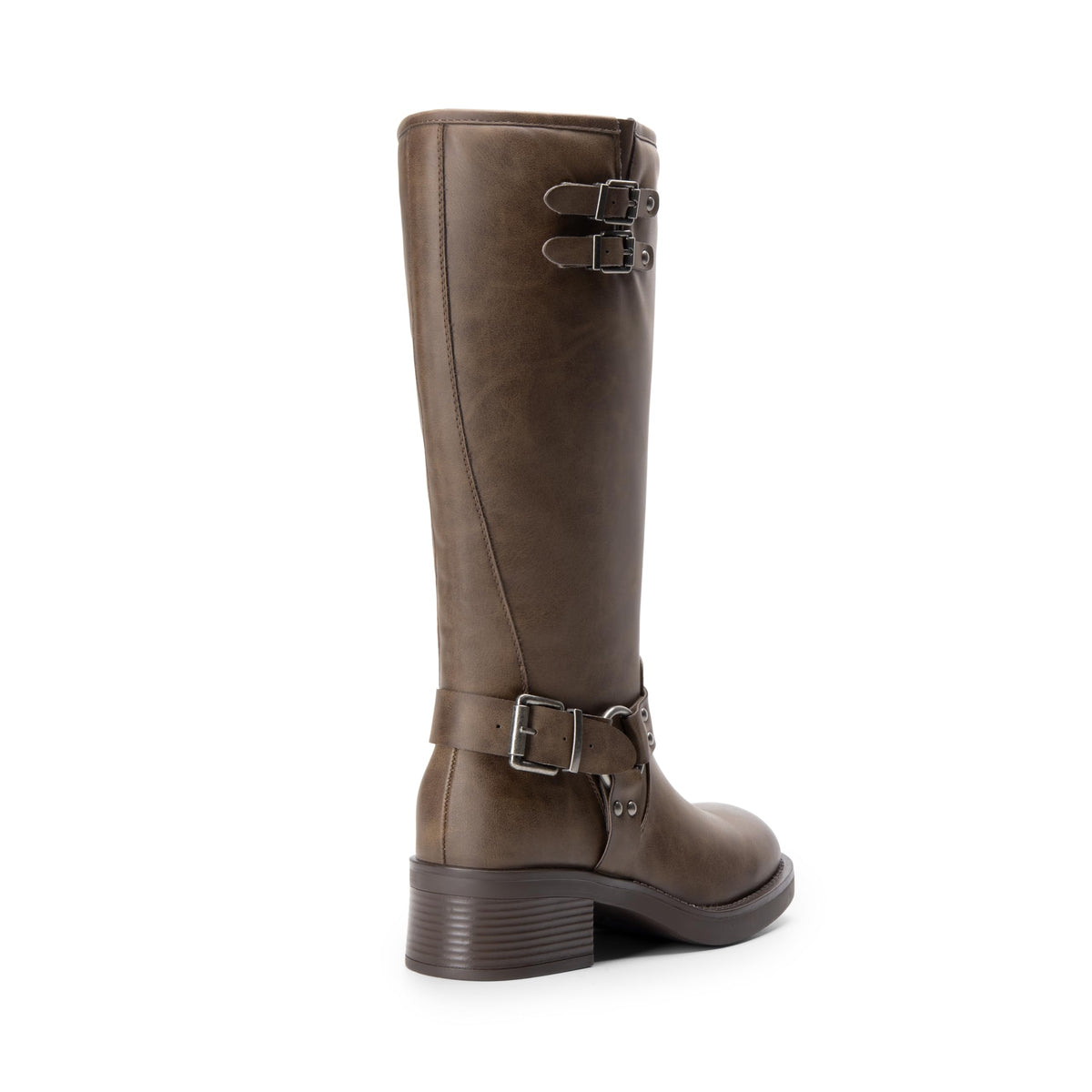 DREAM PAIRS Women Knee High Wide Calf Boots,Brown-Nubuck,7 🍁 All In One Marketplace Canada