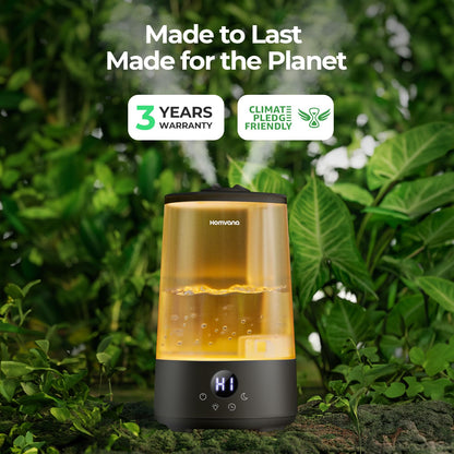 Homvana 3.6L Top-Fill Humidifiers for Bedroom Home, 360° Cool Mist, 16dB 🍁 All In One Marketplace Canada