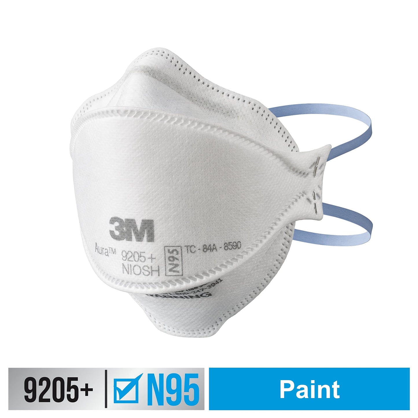 3M Aura N95 Particulate Respirator 9205PP-20-DC, N95 Masks, 20 Masks