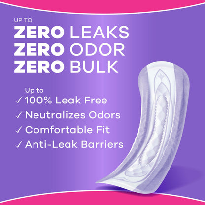 Always Discreet Adult Incontinence Pads for Women, Moderate Absorbency, Long Length, Postpartum Pads, 162 Count 🍁 All In One Marketplace Canada