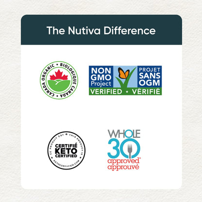 Nutiva Organic Coconut Oil Virgin, 860Ml