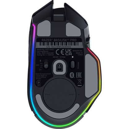 Razer Basilisk V3 Pro Customizable RGB Wireless Gaming Mouse, Black