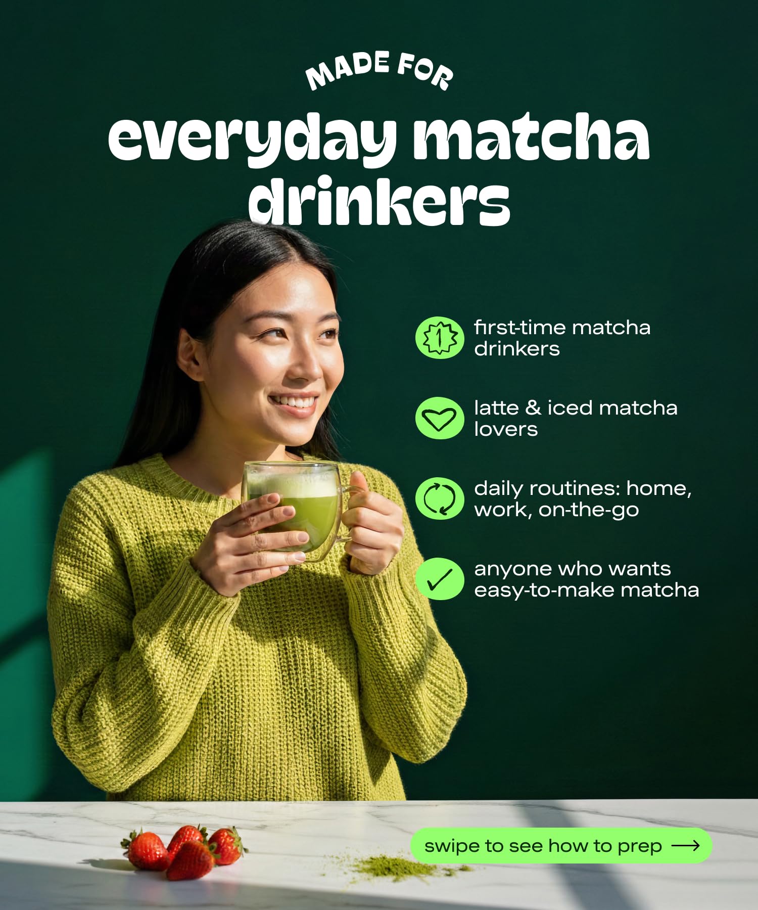 Matcha DNA Organic Matcha Powder - 16oz Tin | USDA Organic, Gluten-Free, Vegan Green Tea for Lattes & Smoothies