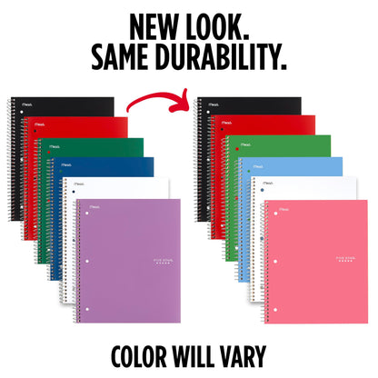 Five Star 1-Subject Notebook, 8.5" x 11" Paper Size, 200 Pages, 6-Pack 🍁 All In One Marketplace Canada