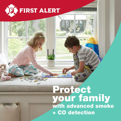 First Alert SC9120LBLA Hardwire Smoke/Carbon Monoxide Alarm 10 Year Battery