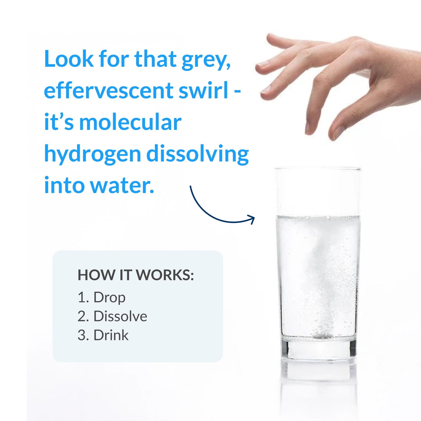 Drink HRW Molecular Hydrogen Water Tablets Rejuvenation - Unflavoured (60 Tablets) - Available at All In One Marketplace Canada