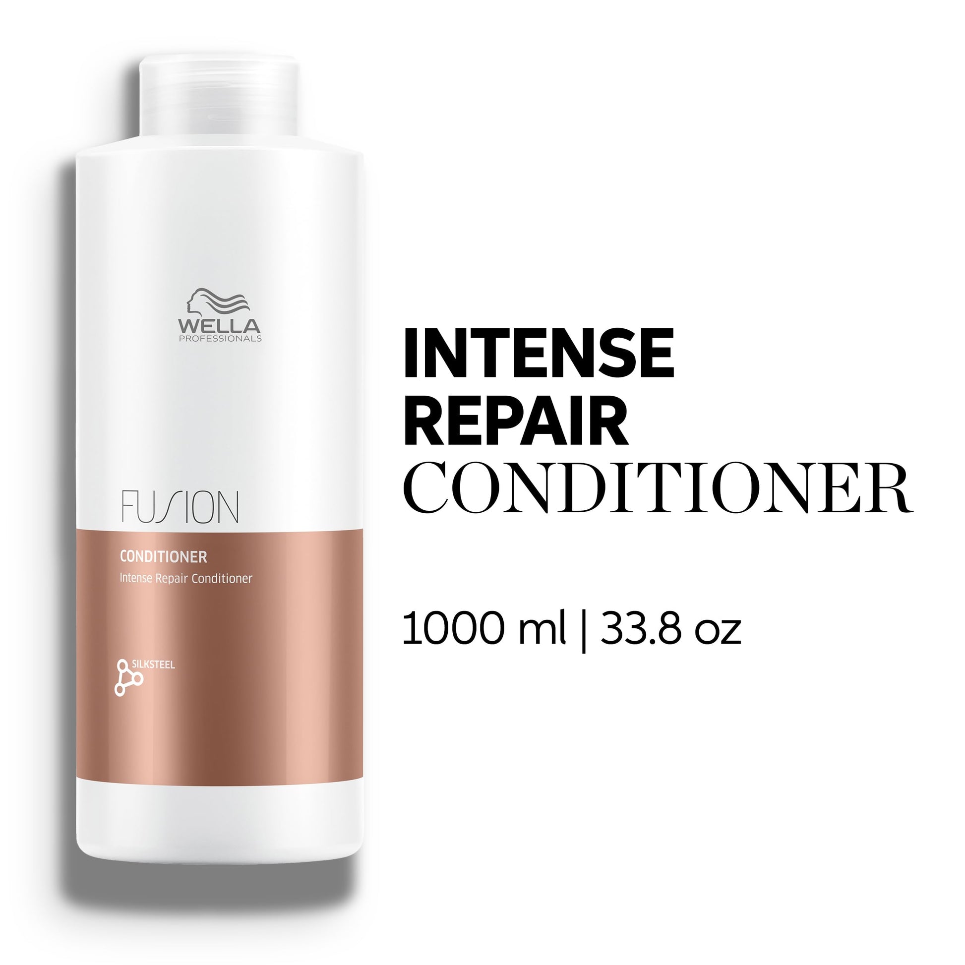 Wella Professionals Fusion Intense Repair Conditioner | For Damaged Hair| Hair Repair| Anti-Hair Breakage| 33.8 Fl Oz Wella Professionals