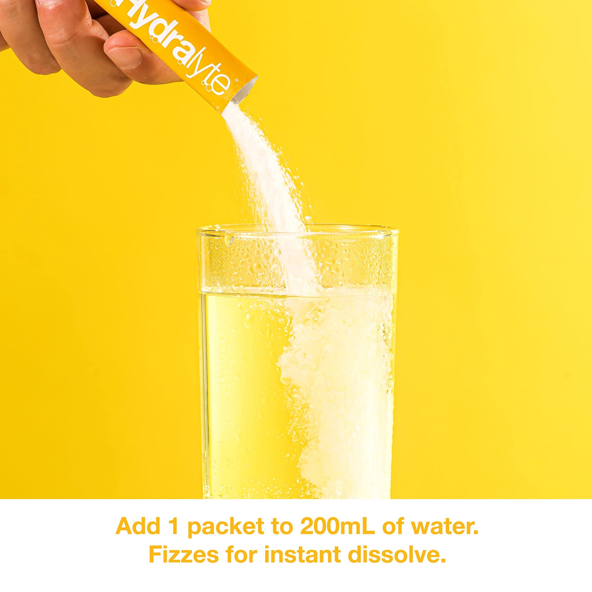 HydraLyte Electrolyte Powder, Low Sugar Electrolyte Packets Designed for Rapid Hydration, Safe Hydration for All Ages - Made with All Natural Ingredients, 30 Servings, Tropical Variety