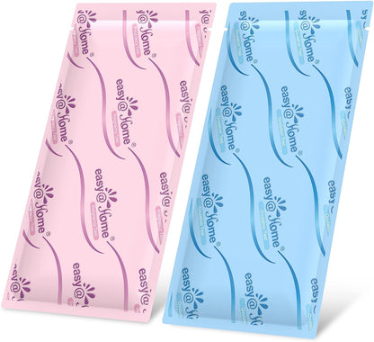 Easy@Home 100 Ovulation & 20 Pregnancy Test Strips Kit: Accurate Fertility Tests - Powered by Premom App OPK | 100 LH + 20 HCG