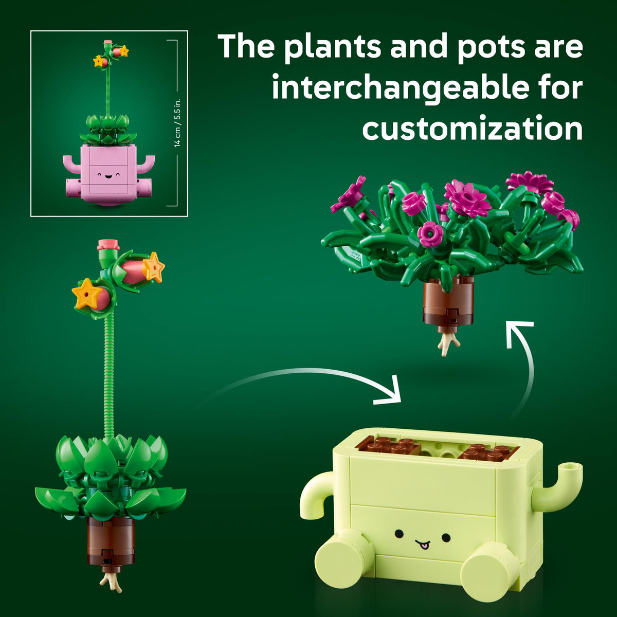 LEGO Botanicals Rocking Plants 11506