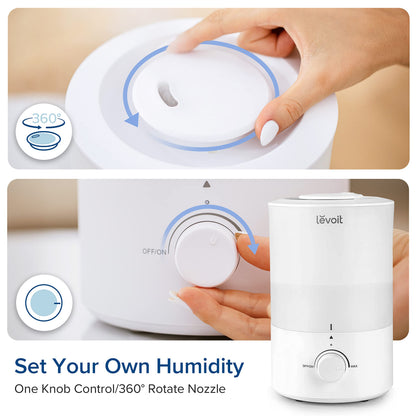 Levoit Humidifiers for Bedroom Large Room, 3L Top Fill, Oil Diffuser, White 🍁 All In One Marketplace Canada Levoit