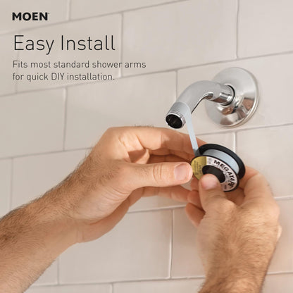 Moen 26112 Magnetix Handheld Shower Head Featuring Magnetic Holder Technology, 6 High Pressure Functions and 60 Inch Long Metal Hose 🍁 All In One Marketplace Canada