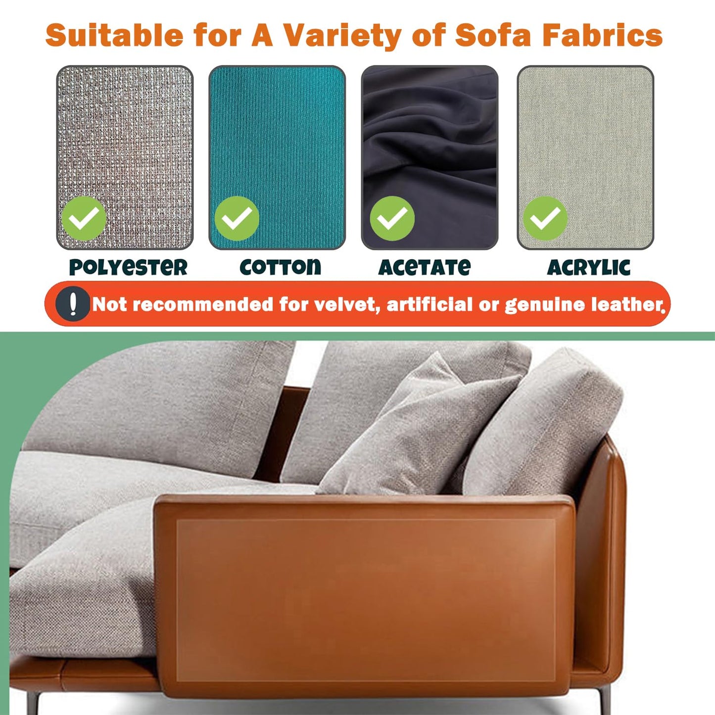 Cat Scratch Protector 15.7" x 118" Self-Adhesive Single Side Furniture Protectors from Cats Scratch Cat Couch Scratch Protector Transparent DIY Cutting Anti Scratch Furniture