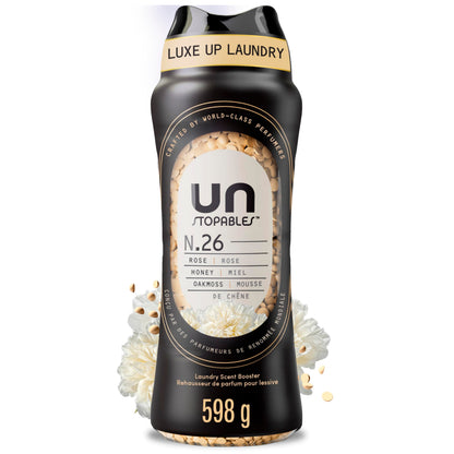 Downy Unstopables Unlimited Collection In-Wash Laundry Scent Booster Beads, No. 26, Fine Fragrance, Long-Lasting Fresh Scent Beads, 598 g