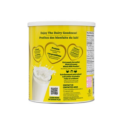 NIDO Whole Milk Powder, Rich & Creamy Powdered Milk, High in Calcium & Vitamin D, Source of Protein, No Artificial Colours or Flavours, No Added Sweeteners, 800 g