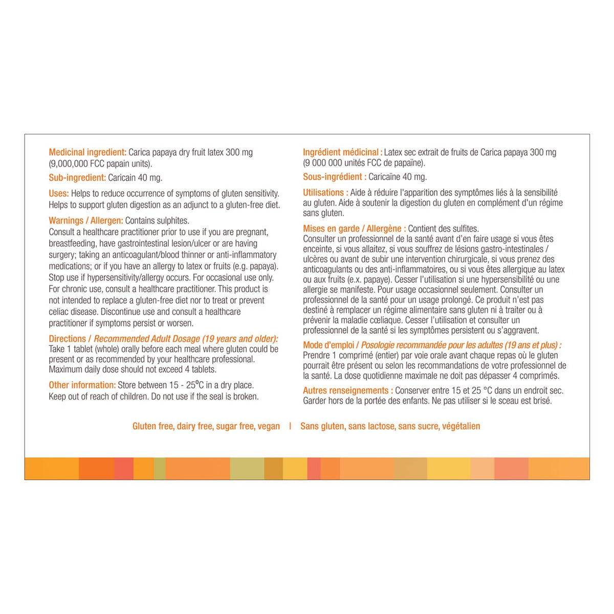 GluteGuard Enteric Coated Tablets - 10 Count - Helps manage your exposure to hidden gluten, support gluten digestion