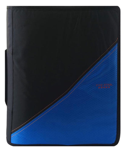 Five Star 3" Zipper Binder With Handle, 12.8" x 12.4", 1 Unit