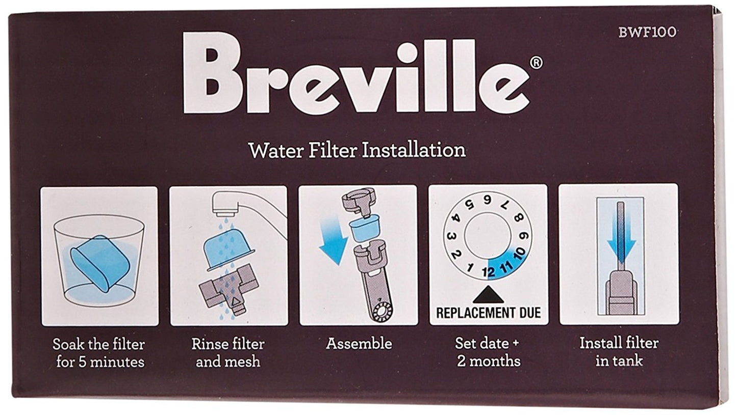 Breville Single Cup Brewer Replacement Charcoal Filters,White, 6 - BWF100 🍁 All In One Marketplace Canada