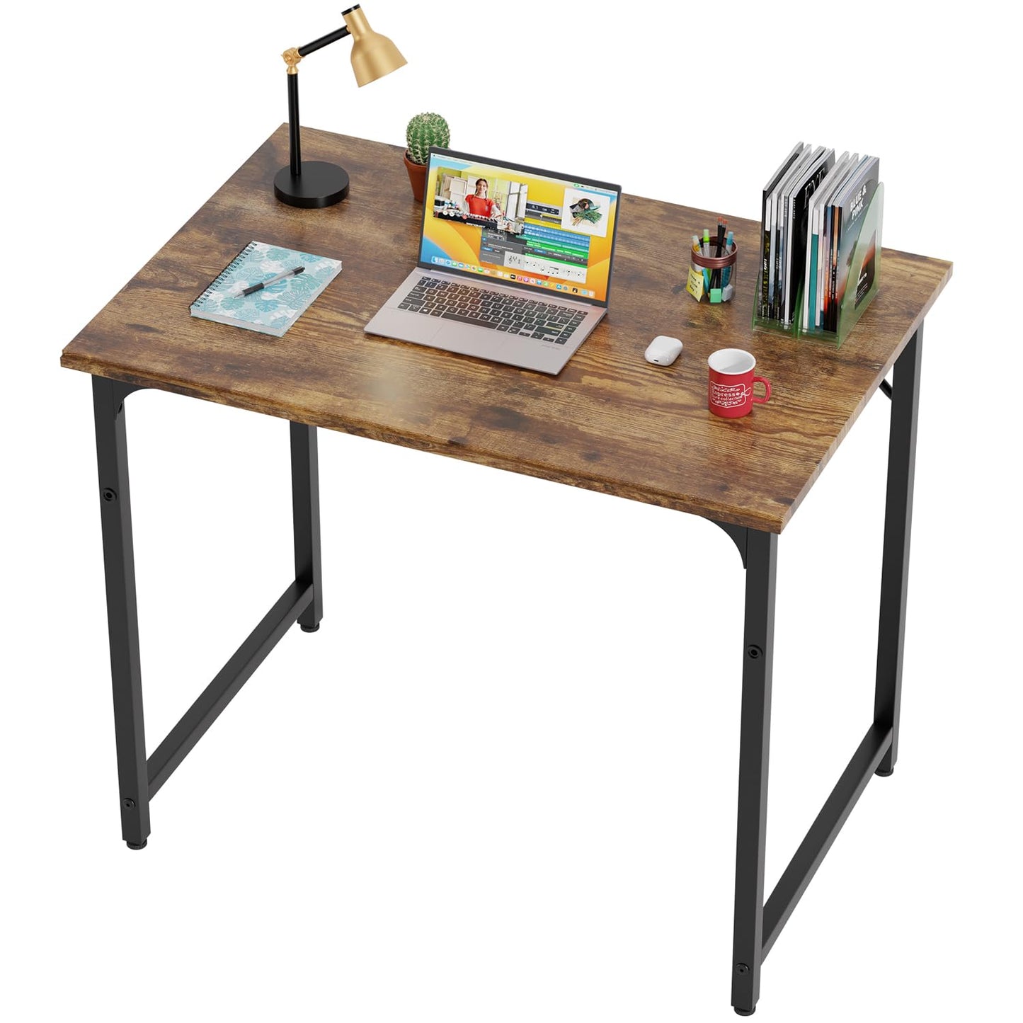 BestOffice Computer Desk,Home Office Desk Writing Study Table Modern Simple Style PC Desk with Metal Frame for Home Office BestOffice
