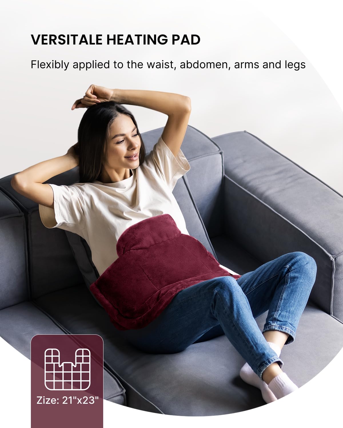 RENPHO Heating Pads Electric, Christmas Birthday Gift for Women Men 🍁 All In One Marketplace Canada