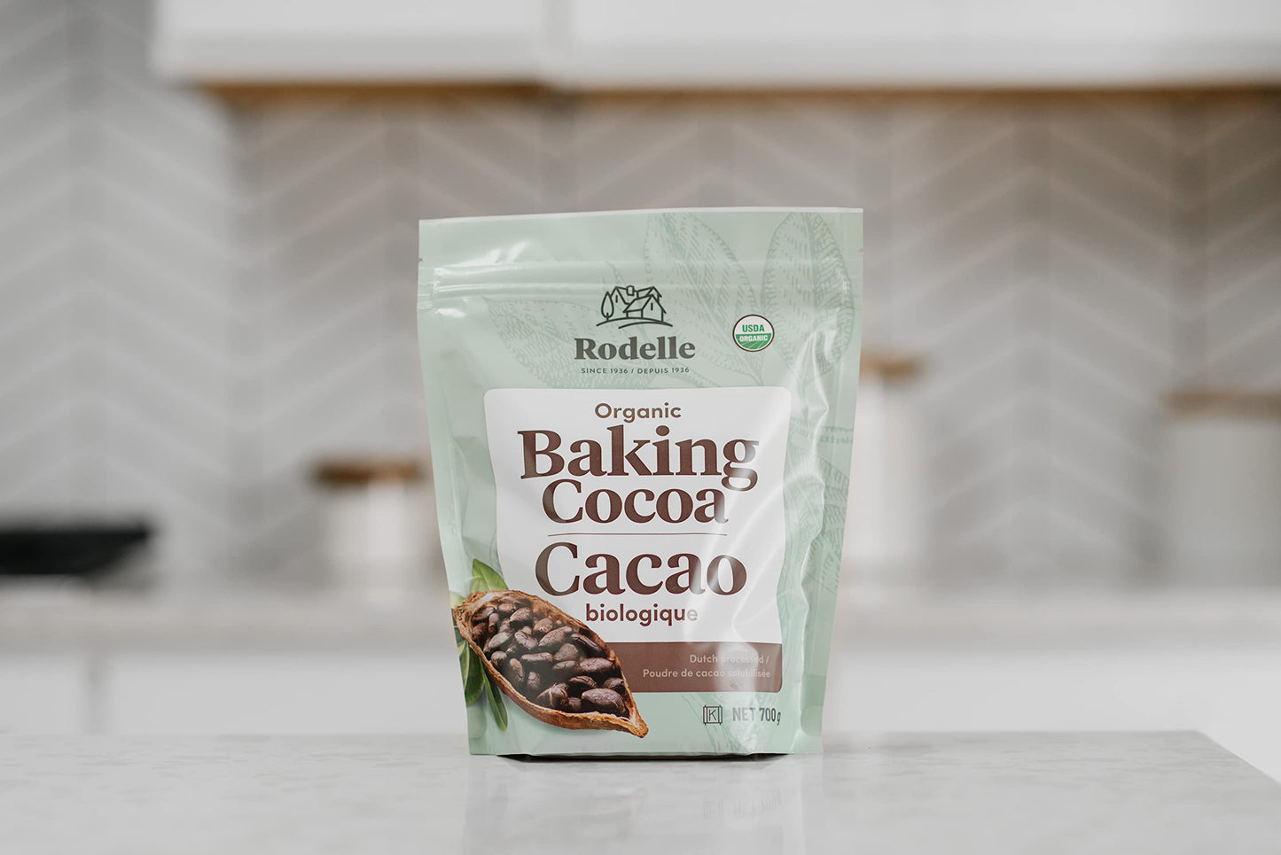 Rodelle Organi Cocoa, 700g Rodelle
