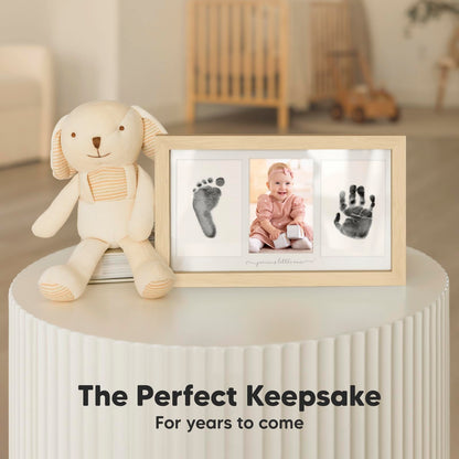 Inkless Hand and Footprint Kit, Boy Girl Newborn Keepsake (Ash Wood) 🍁 All In One Marketplace Canada